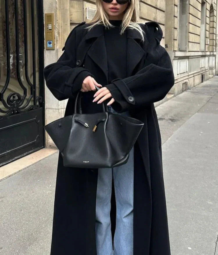 Aveline | Oversized Wool-Blend Coat
