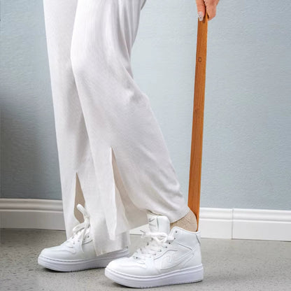 Orren | Handcrafted Beech Wood Long Shoehorn