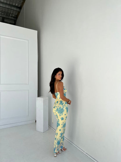 Sheila | Women’s Sleeveless Floral Maxi Dress