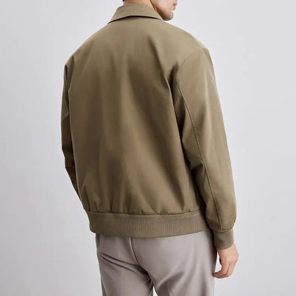 Zephran | Unisex Lightweight Pointed-Collar Jacket