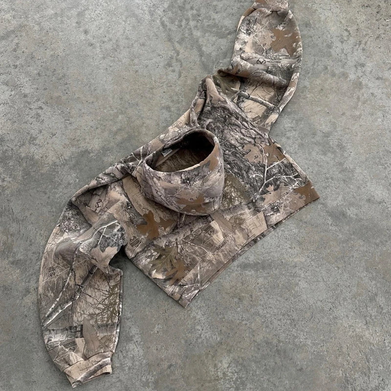 Zephyr | Unisex Camo Hoodie