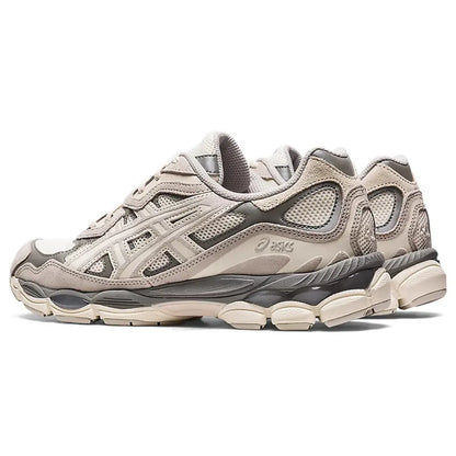 ASICS GEL-NYC Oyster Grey Trainers – Cushioned Retro Sneakers for Men & Women