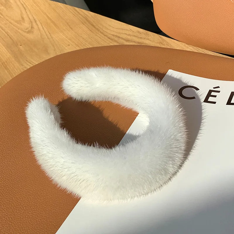 Olyssia | Women’s Luxurious Natural Fur Headband