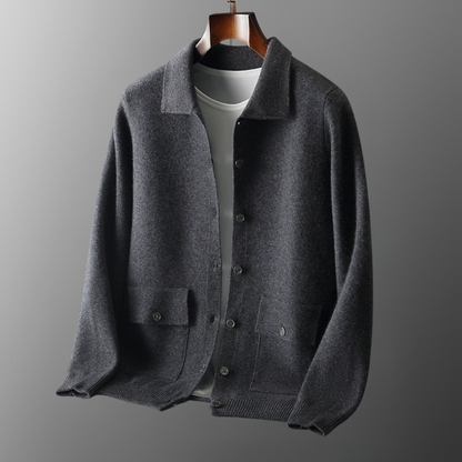 Ruvianne | Women’s Pure Cashmere Knit Cardigan