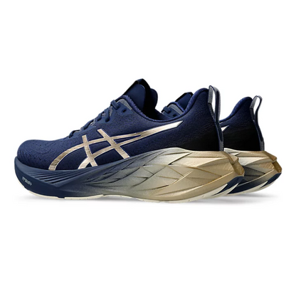ASICS Novablast 4 Platinum Running Shoes – Lightweight Cushioned Road Trainers for Men & Women