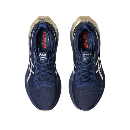 ASICS Novablast 4 Platinum Running Shoes – Lightweight Cushioned Road Trainers for Men & Women
