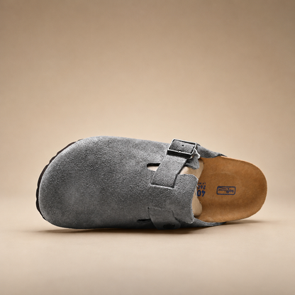 Birkenstock Boston Women’s Suede Clogs – Soft Footbed Leather Slip-On Clogs