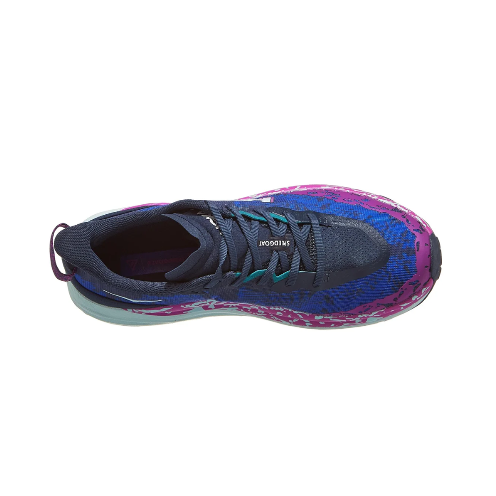 HOKA Speedgoat 6 Trail Running Shoes – Lightweight Cushioned Vibram Grip Trainers