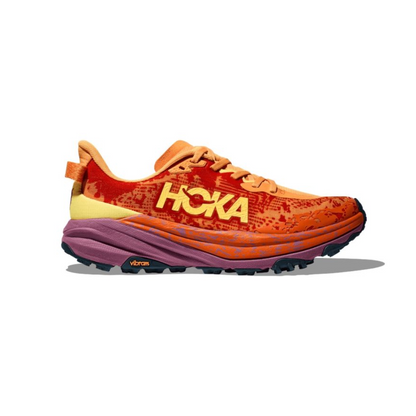 HOKA Speedgoat 6 Trail Running Shoes – Lightweight Cushioned Vibram Grip Trainers