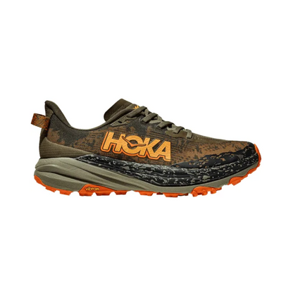 HOKA Speedgoat 6 Trail Running Shoes – Lightweight Cushioned Vibram Grip Trainers