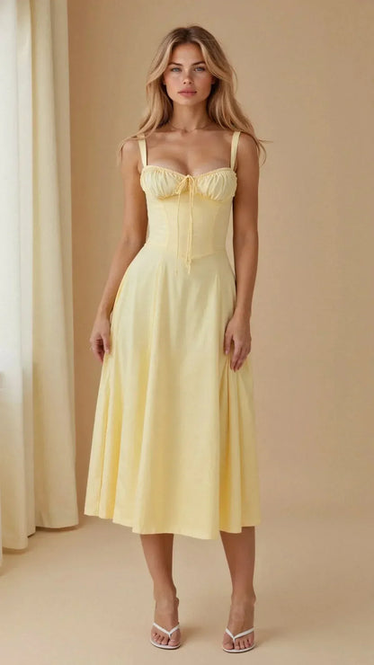 Arabella | Women’s Corset-Back Sweetheart Dress