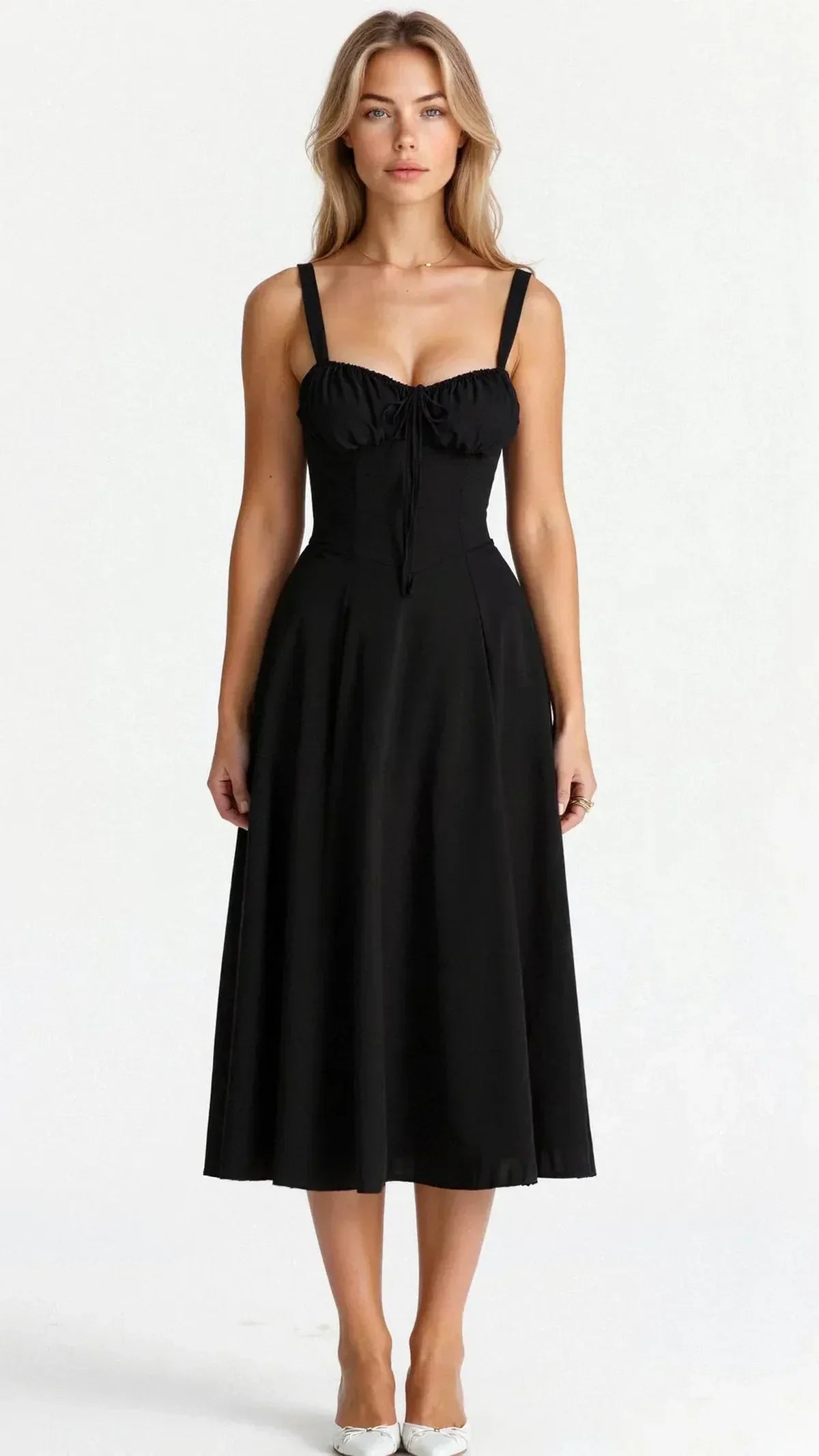Arabella | Women’s Corset-Back Sweetheart Dress