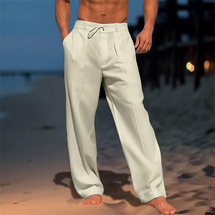 Cavren | Men’s Lightweight Linen Trousers