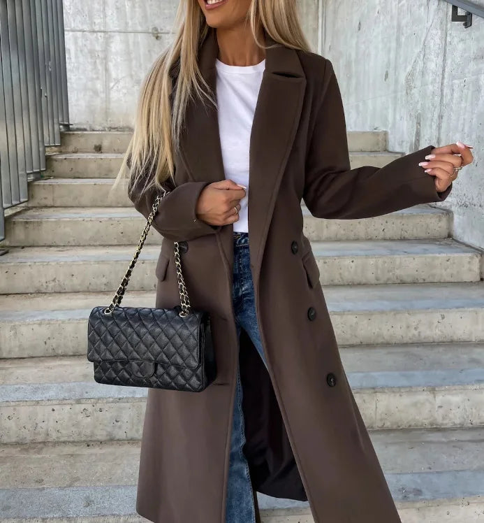Alessia | Women’s Tailored Double-Breasted Winter Coat
