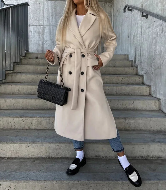 Alessia | Women’s Tailored Double-Breasted Winter Coat
