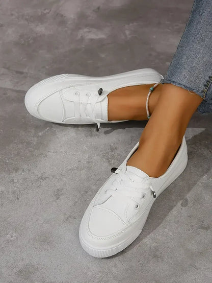 Adalyn | Women’s Lace-Up Flat Sneakers
