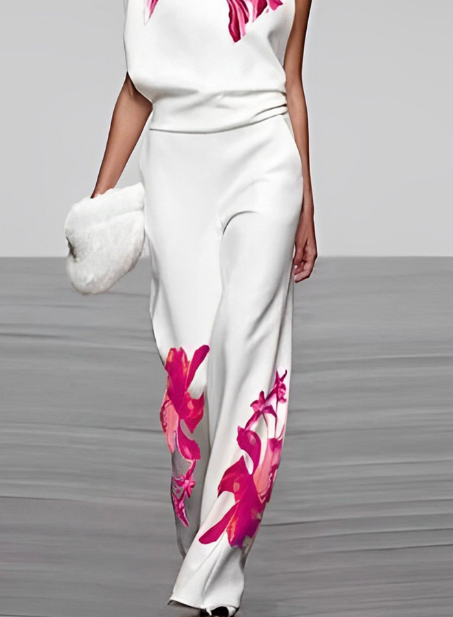 Celesta | Women’s Urban Floral 2-Piece Set