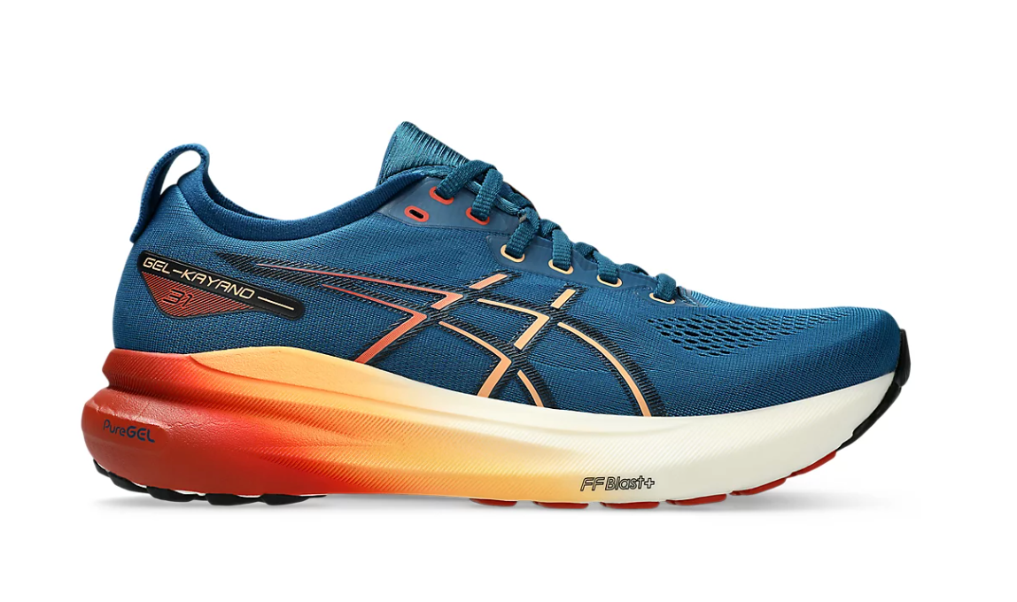Gel-Kayano 31 Lightweight Stability Running Shoes – Cushioned Breathable Road Trainers