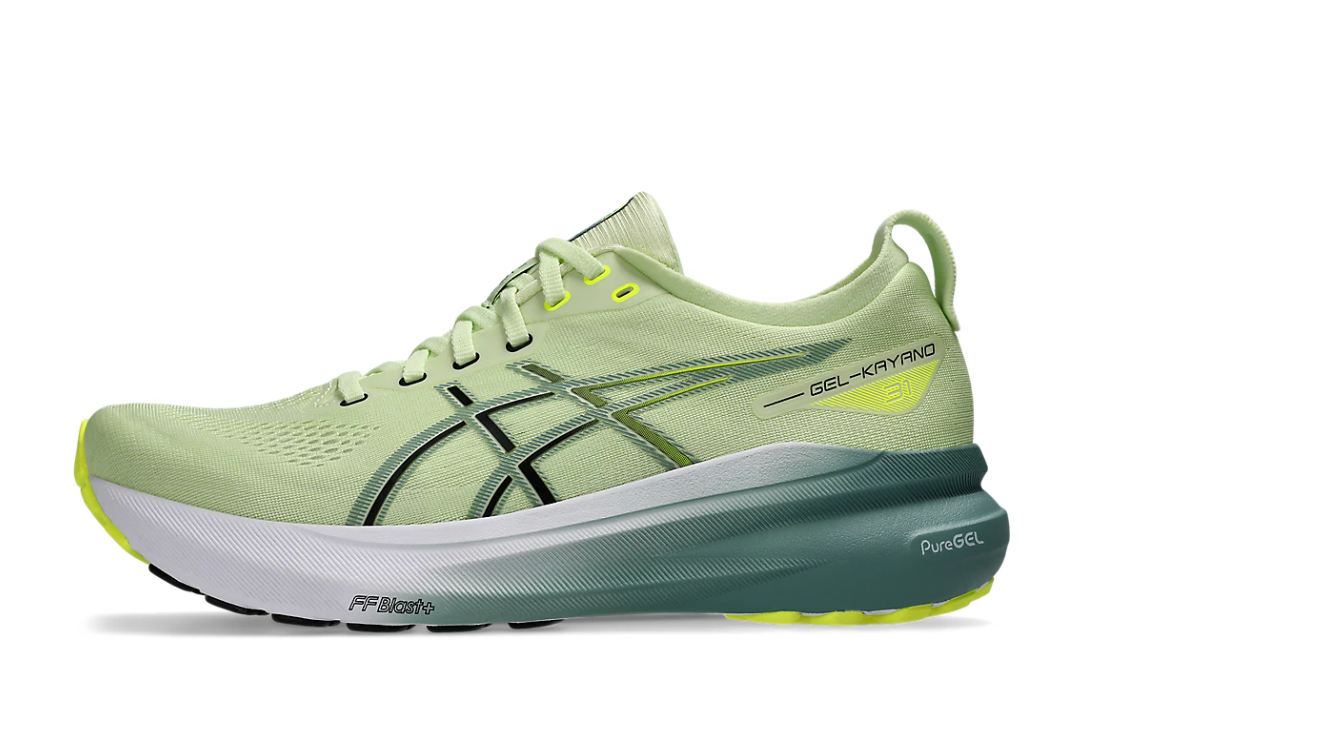 Gel-Kayano 31 Lightweight Stability Running Shoes – Cushioned Breathable Road Trainers