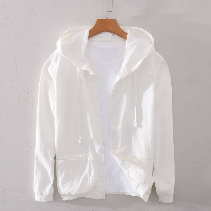 Adam | Men’s Cotton-Blend Hooded Jacket