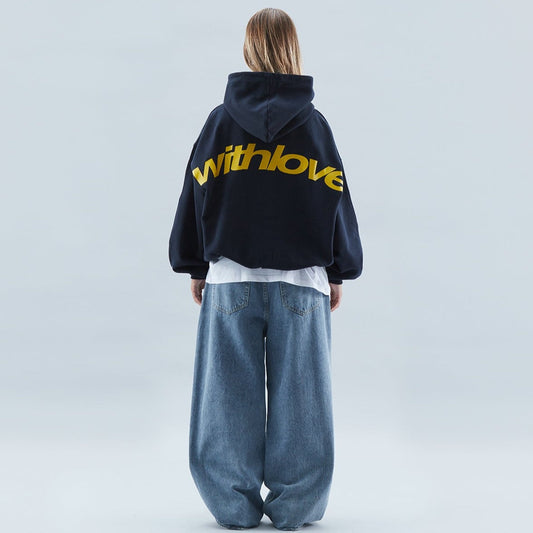 With Love | Casual Oversized Hoodie
