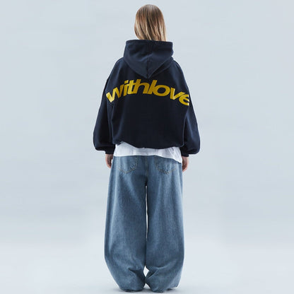 With Love | Casual Oversized Hoodie