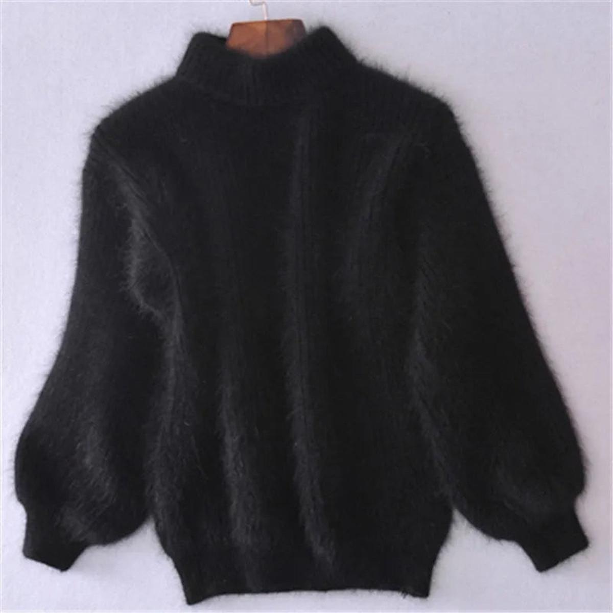 Aurora | Women’s Vintage-Inspired Angora Pullover