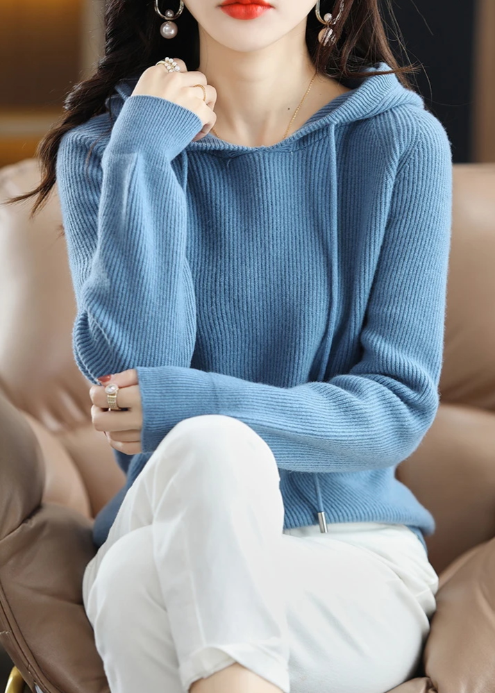 Kassidy | Women’s Wool-Cashmere Hoodie