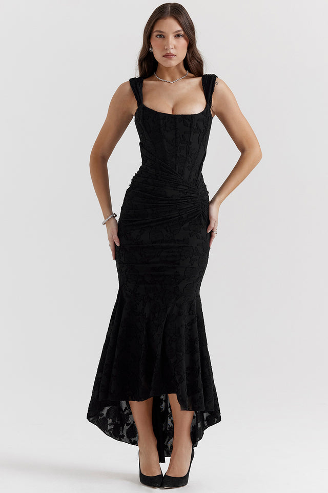 Elowen | Draped Corset Gown