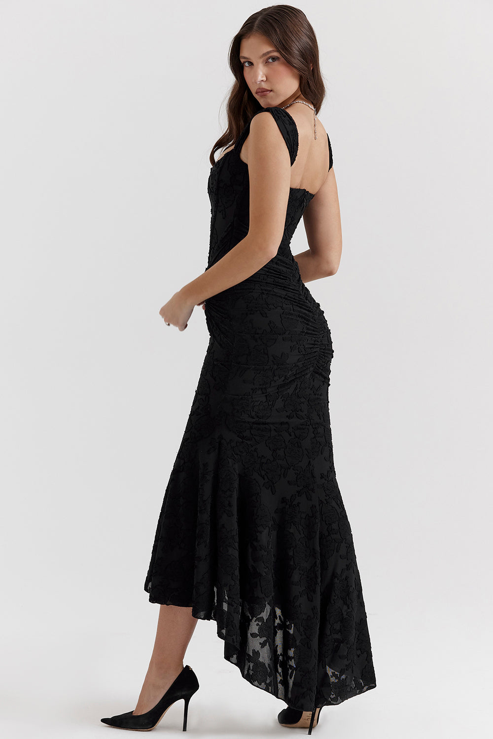 Elowen | Draped Corset Gown