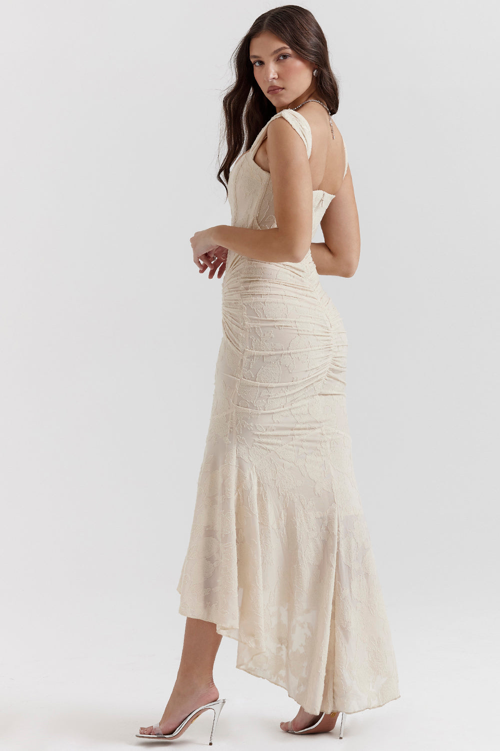 Elowen | Draped Corset Gown