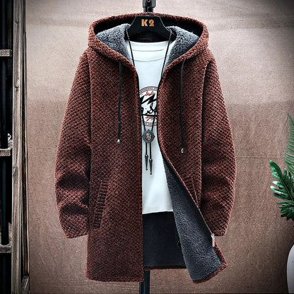 Montrel | Wool-Cashmere Fleece-Lined Hoodie