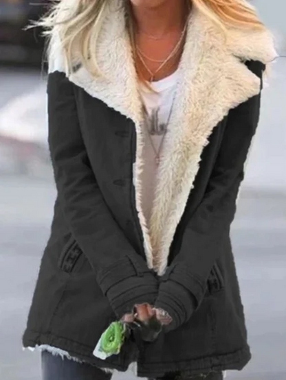 Arielle | Women’s Sherpa-Lined Fleece Jacket