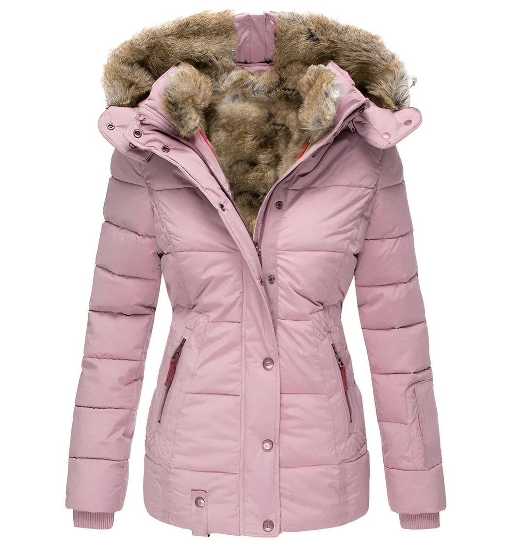 Alaina | Women’s Hooded Slim-Fit Puffer Jacket