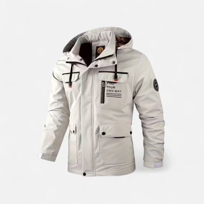 Ravexon | Men’s Hooded Windbreaker – Lightweight Outdoor Jacket