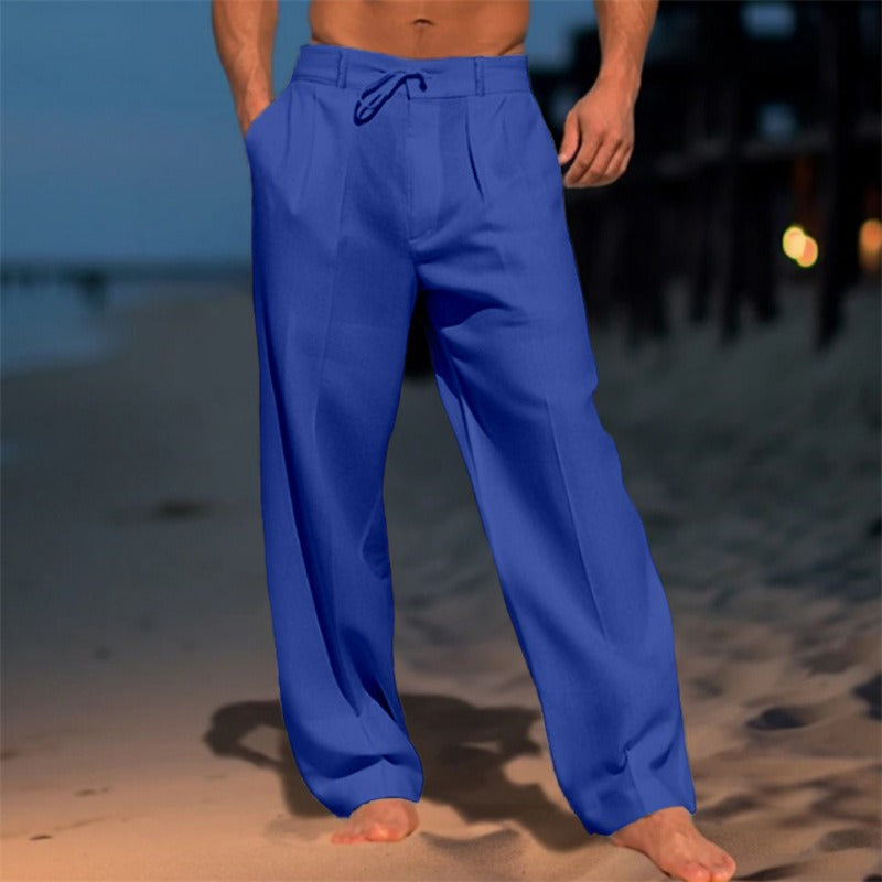 Cavren | Men’s Lightweight Linen Trousers
