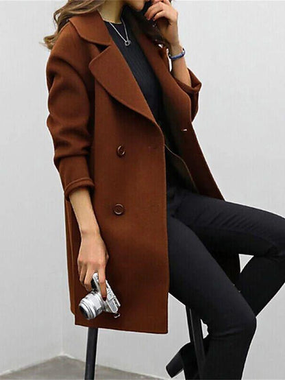 Kailani | Women’s Classic Double-Breasted Trench Coat