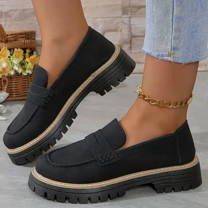 Nicole | Women’s Platform Penny Loafers