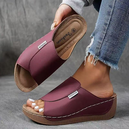 Monrae | Women’s Slip-On Platform Sandals
